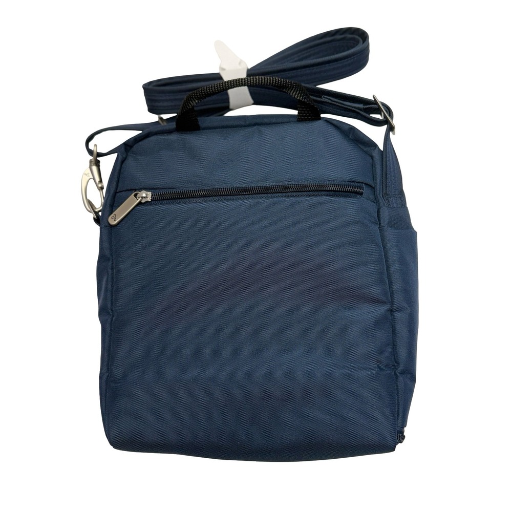 Travelon Classic Anti-Theft Tour Bag Midnight Blue Crossbody RFID 42472 NEW - Picture 7 of 13